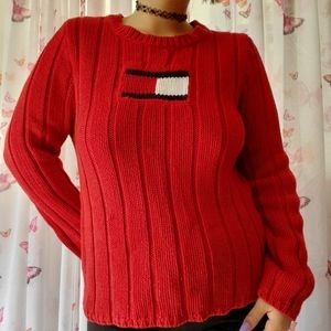 vtg Tommy Hilfiger sweater 🤍❤️